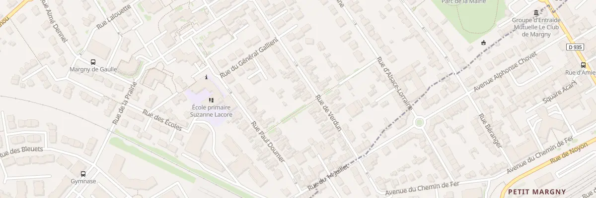 Plan du 125 Rue de Verdun à Margny-lès-Compiègne