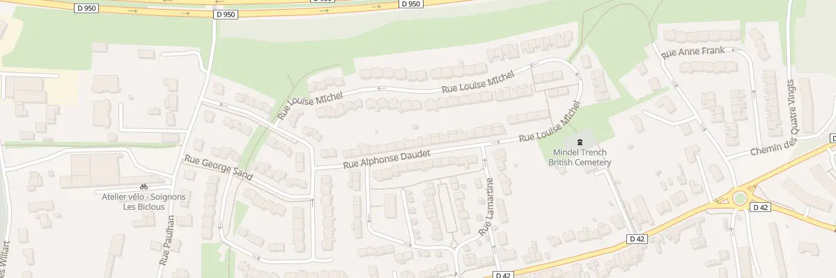 Plan du 20 Rue Alphonse Daudet à Saint-Laurent-Blangy