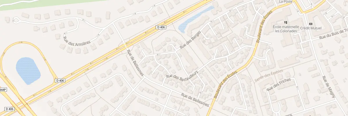 Plan du 5 Rue de Bellesane à Bailly-Romainvilliers