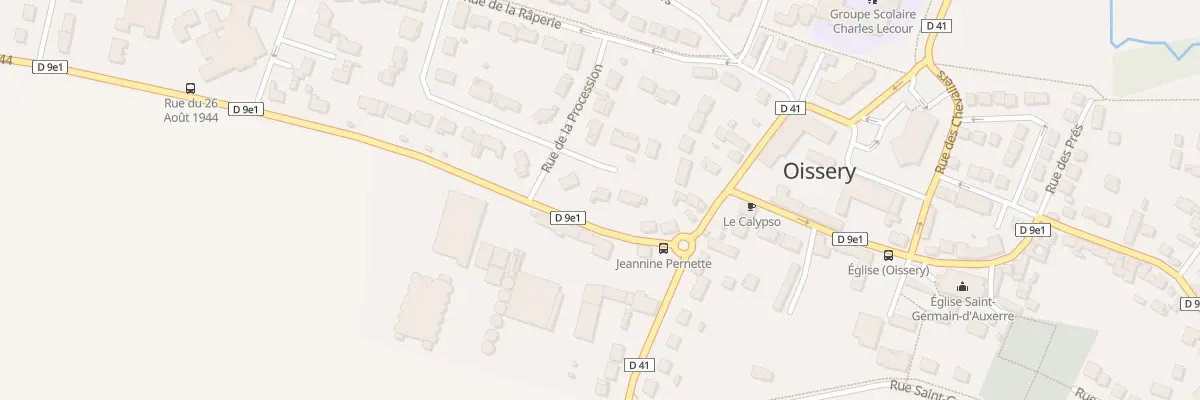 Plan du 3 Imp de la Procession à Oissery