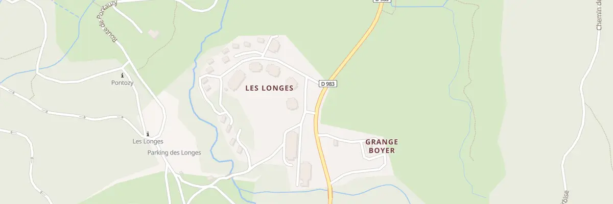 Plan du 6042B Vge des Longes à Mont-Dore