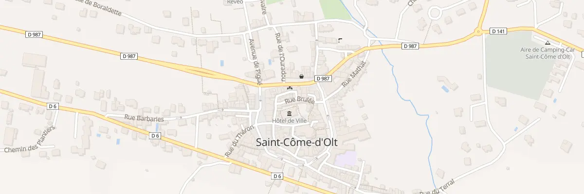 Plan du 5046 Rue Cremade à Saint-Côme-d’Olt