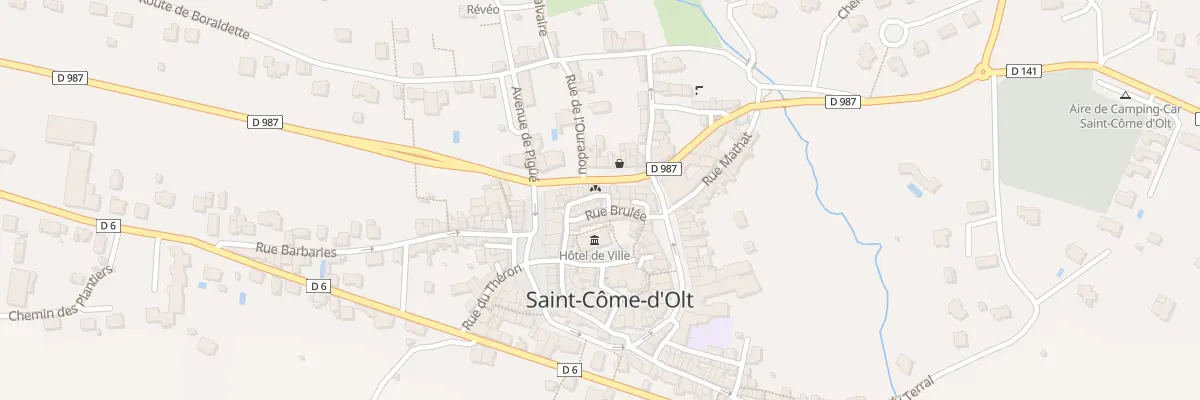 Plan du 4 Rue Cremade à Saint-Côme-d’Olt