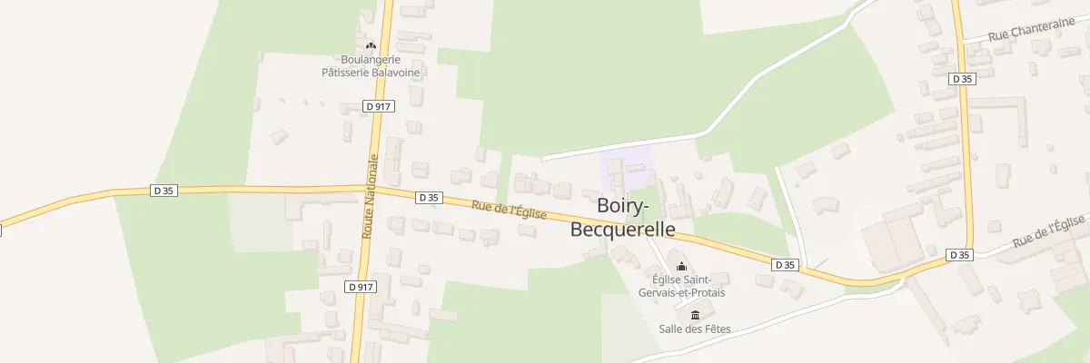 Plan du 5 Rue de l’Eglise à Boiry-Becquerelle