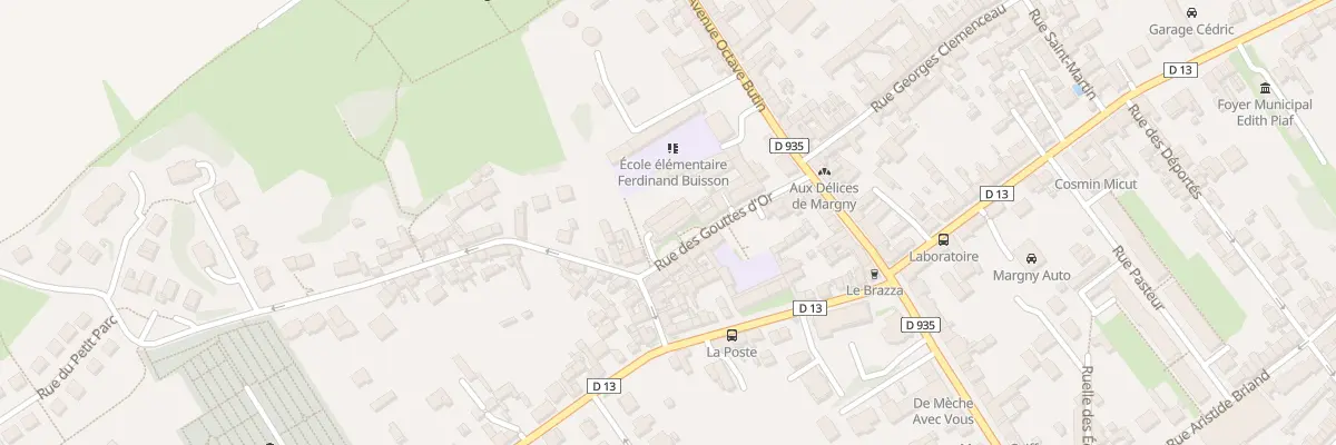 Plan du 100 Rue des Gouttes d’Or à Margny-lès-Compiègne
