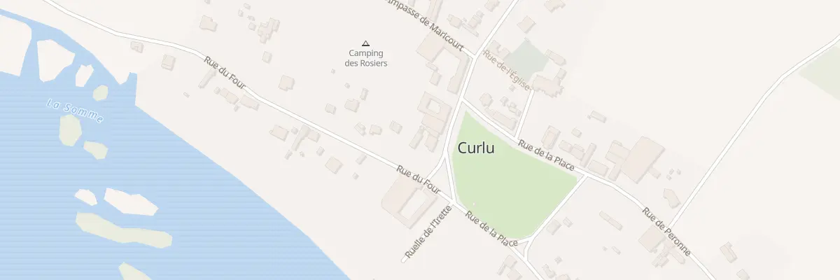 Plan du 16 Rue de la Place à Curlu
