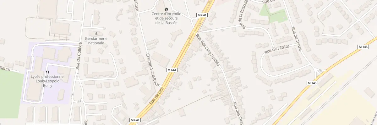 Plan du 114 Rue de Lille à La Bassée