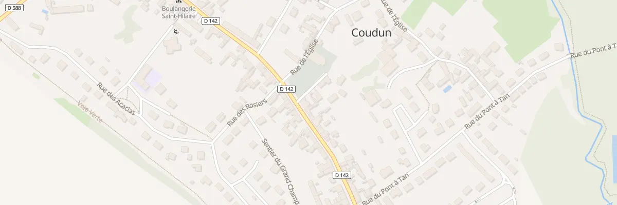 Plan du 306 Rue Saint-Hilaire à Coudun