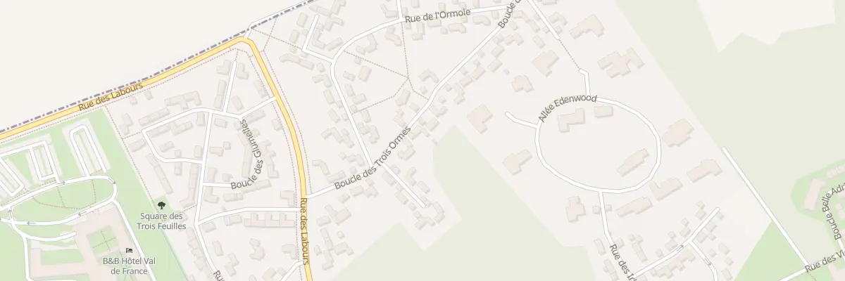 Plan du 22 Rue Boucle des Trois Ormes à Magny-le-Hongre