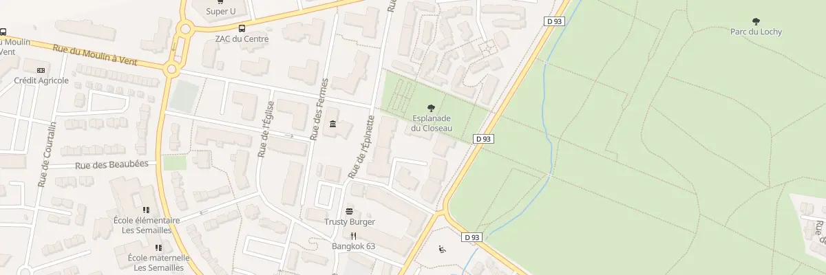 Plan du 17 Grande Rue à Magny-le-Hongre