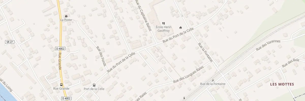 Plan du 30 Rue du Port de la Celle à Saint-Mammès