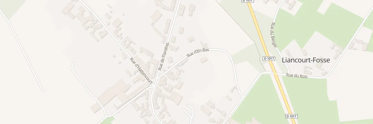 Plan du 8 Rue d’En Bas à Liancourt-Fosse