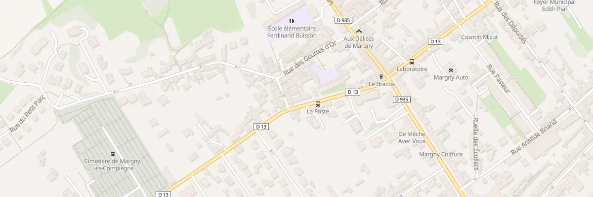 Plan du 140 Rue Louis Barthou à Margny-lès-Compiègne