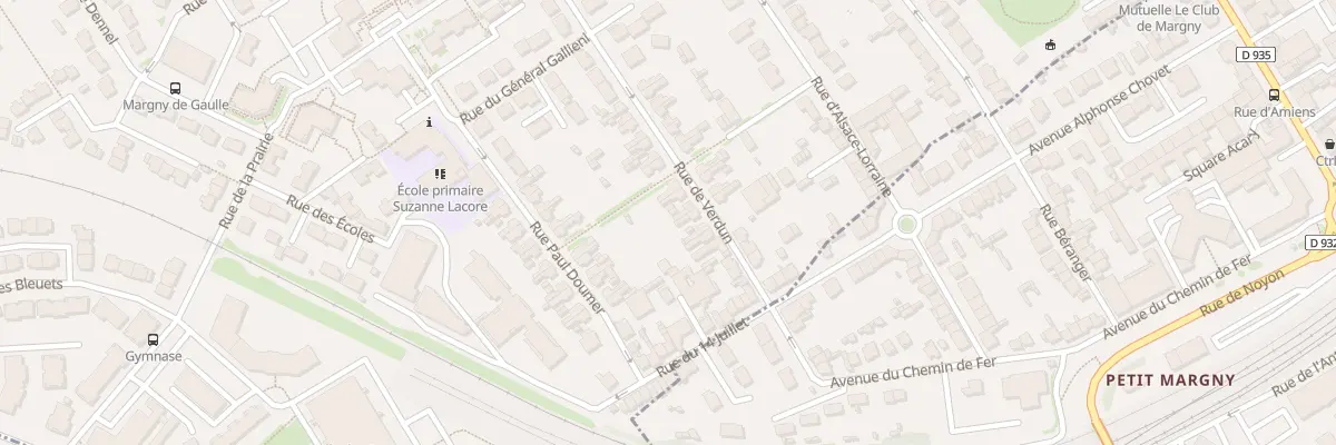 Plan du 83 Rue de Verdun à Margny-lès-Compiègne