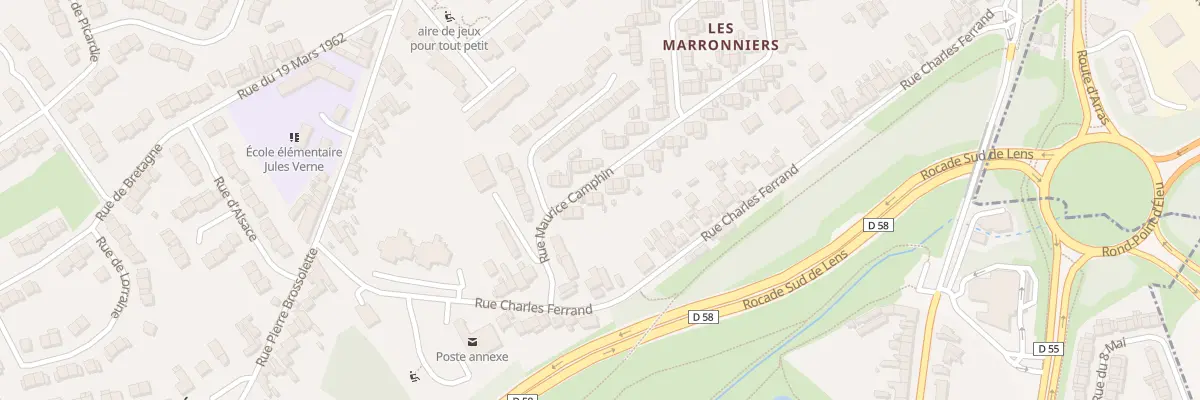 Plan du 37 Rue Camphin à Éleu-dit-Leauwette