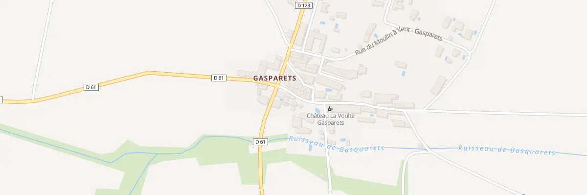 Plan du 4 Rue des Corbieres - Gasparets à Boutenac