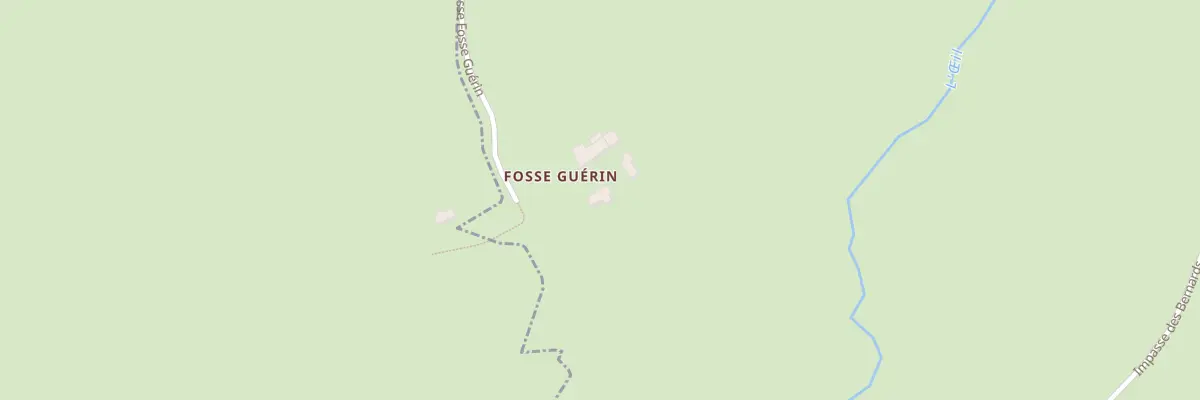 Plan du 5001 Jonzais La Fosse Guerin à Villefranche-d’Allier