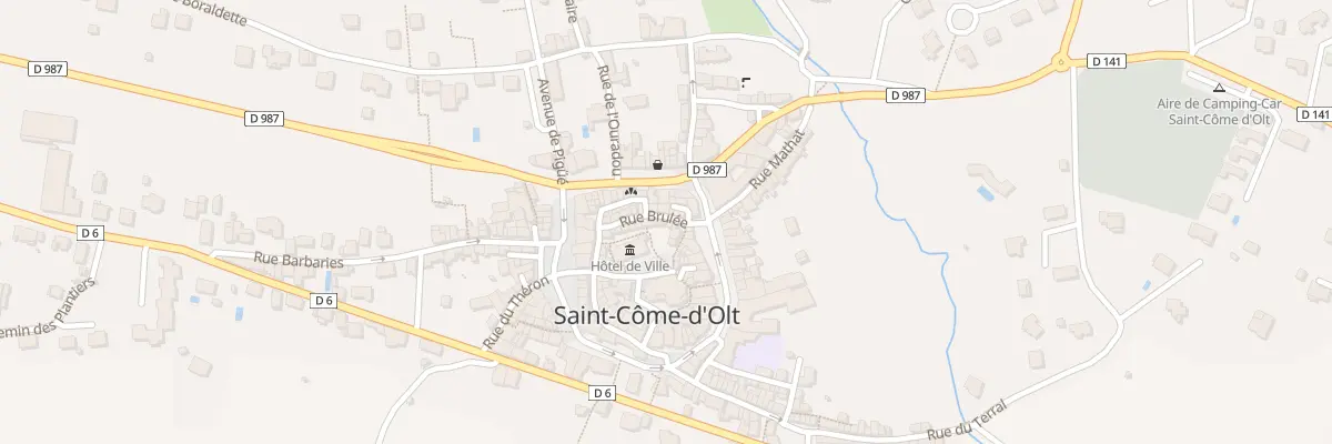 Plan du 3 Rue Cremade à Saint-Côme-d’Olt