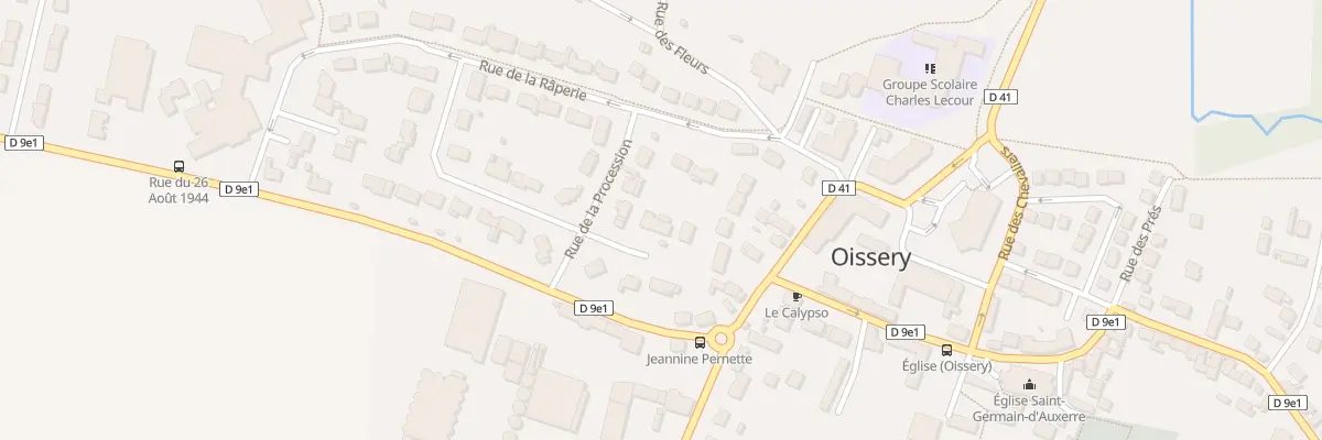 Plan du 4 Imp de la Procession à Oissery