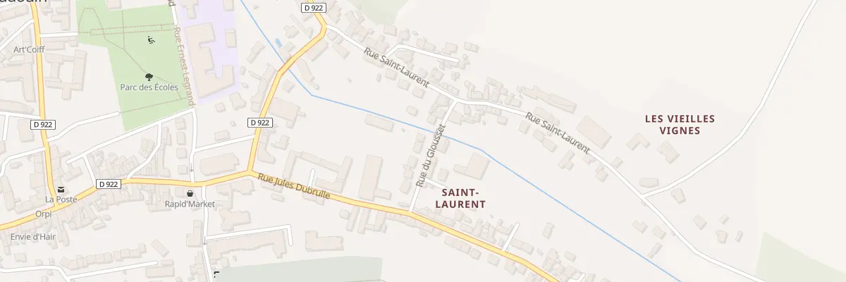 Plan du 9 Rue du Glousset à Nanteuil-le-Haudouin