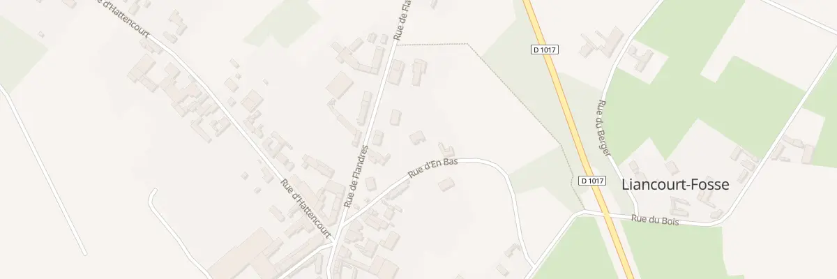 Plan du 1 Rue d’En Bas à Liancourt-Fosse