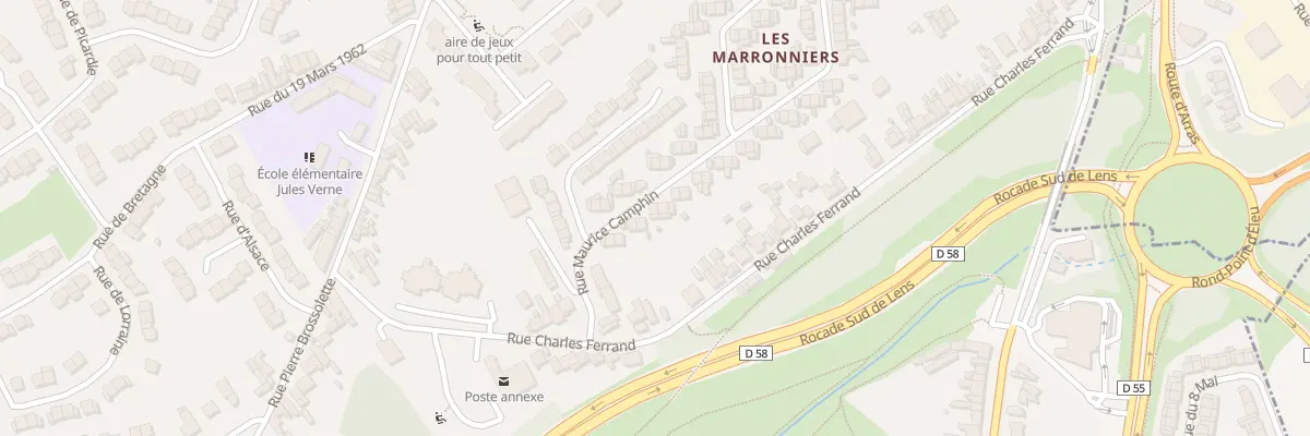 Plan du 35 Rue Camphin à Éleu-dit-Leauwette