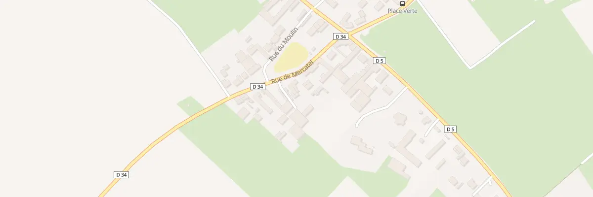 Plan du 13 Rue de Mercatel à Neuville-Vitasse