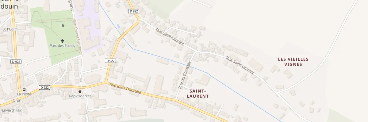 Plan du 9B Rue du Glousset à Nanteuil-le-Haudouin