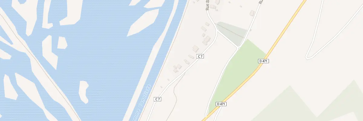 Plan du 6 Rue du Moulin à Frise