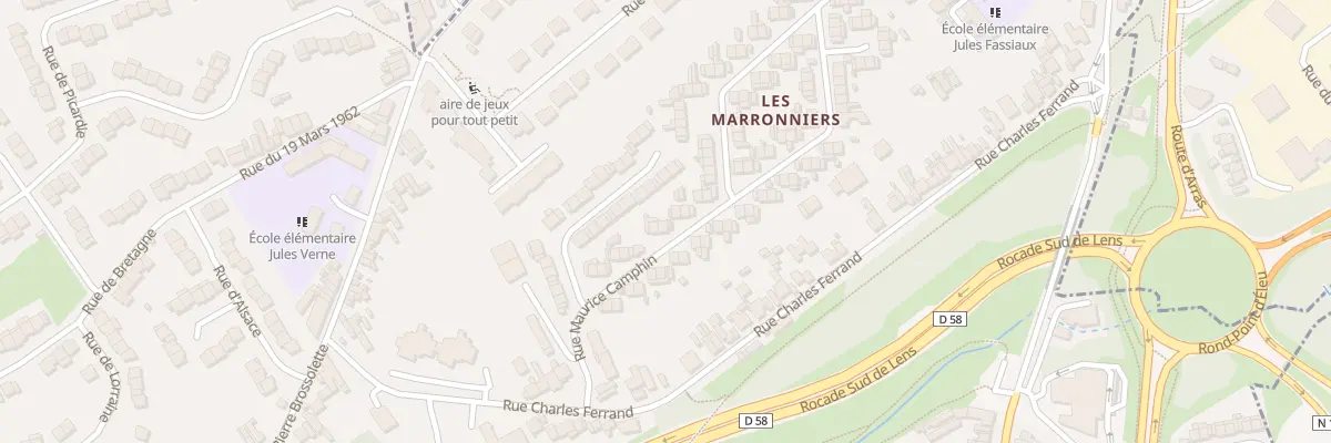 Plan du 26 Rue Camphin à Éleu-dit-Leauwette