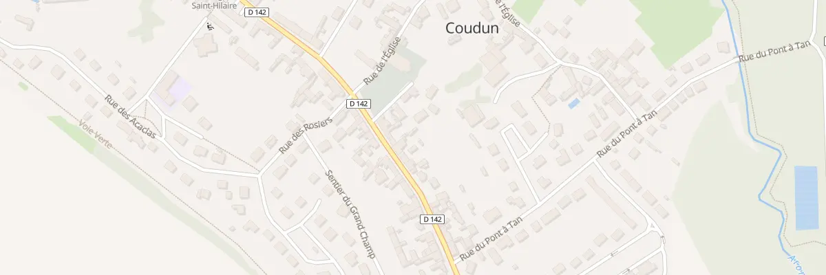 Plan du 340 Rue Saint-Hilaire à Coudun