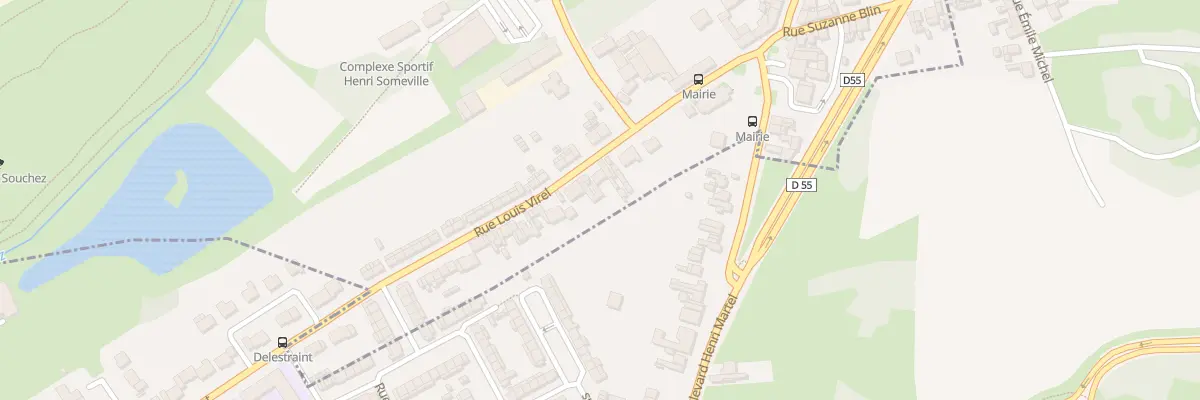 Plan du 36 Rue Louis Virel à Éleu-dit-Leauwette