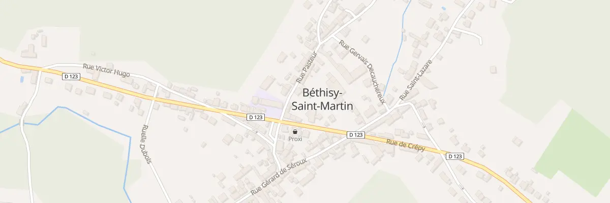 Plan du 47 Rue Pasteur à Béthisy-Saint-Martin