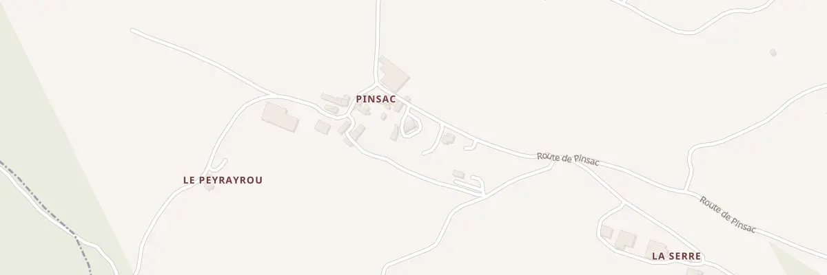 Plan du 5103 Pinsac à Rebourguil