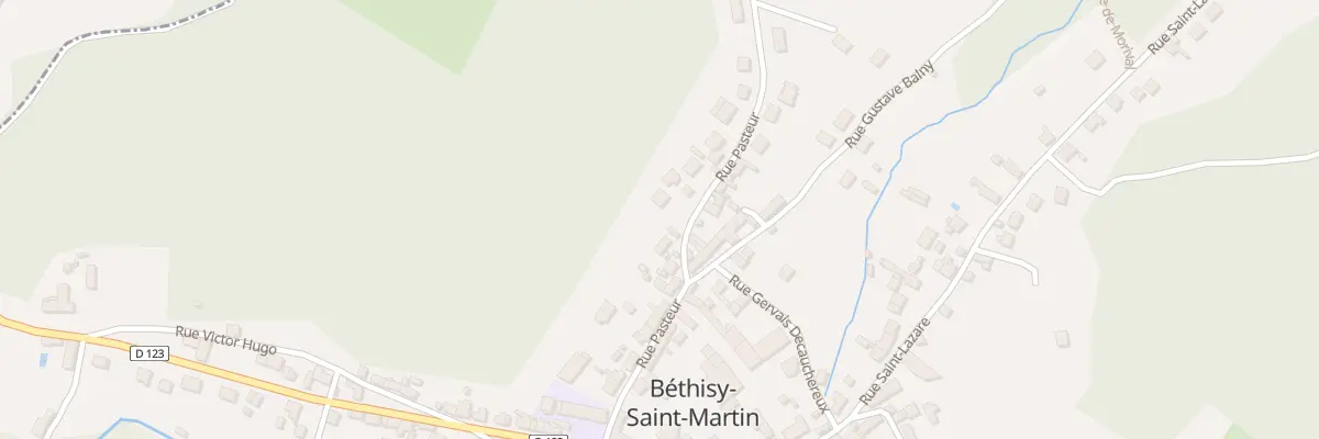 Plan du 164 Rue Pasteur à Béthisy-Saint-Martin