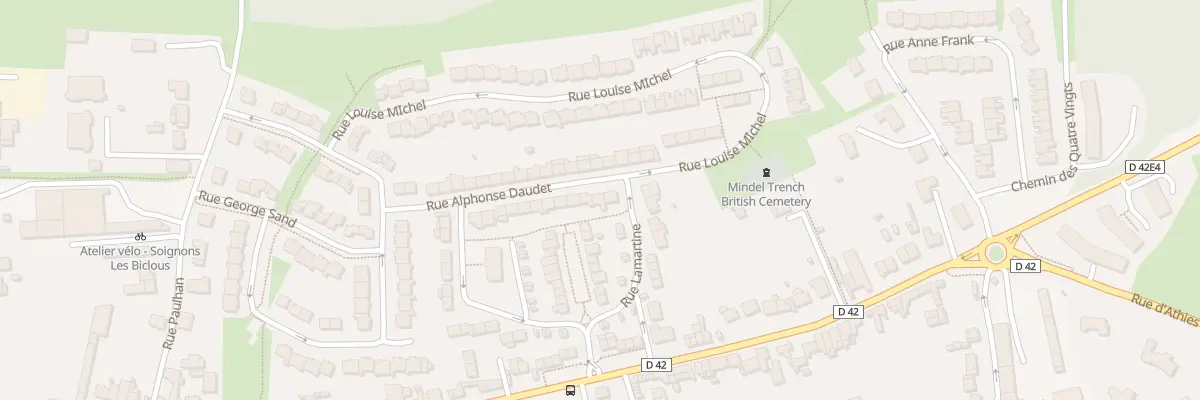 Plan du 3 Rue Alphonse Daudet à Saint-Laurent-Blangy