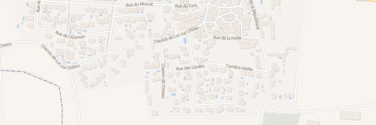 Plan du 7 Rue des Genêts à Cruscades