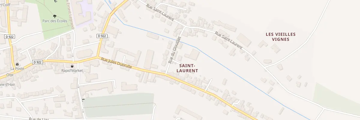 Plan du 4B Rue du Glousset à Nanteuil-le-Haudouin
