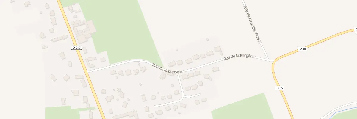 Plan du 9 Rue de la Bergère à Boiry-Becquerelle