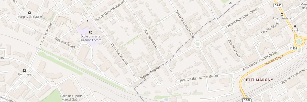 Plan du 41 Rue de Verdun à Margny-lès-Compiègne