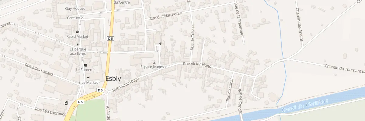Plan du 39 Rue Victor Hugo à Esbly