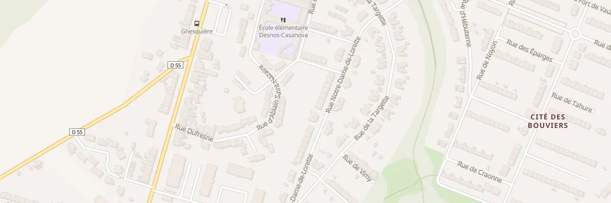 Plan du 26 Rue Notre Dame de Lorette à Avion