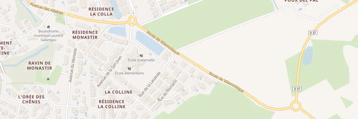 Plan du 26 Rue de la Frigoulette à Trouillas