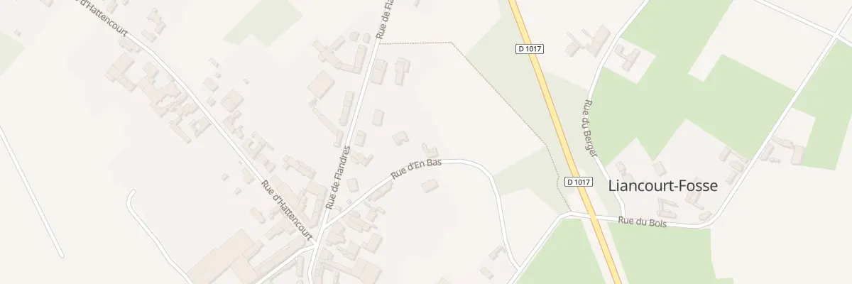 Plan du 3 Rue d’En Bas à Liancourt-Fosse