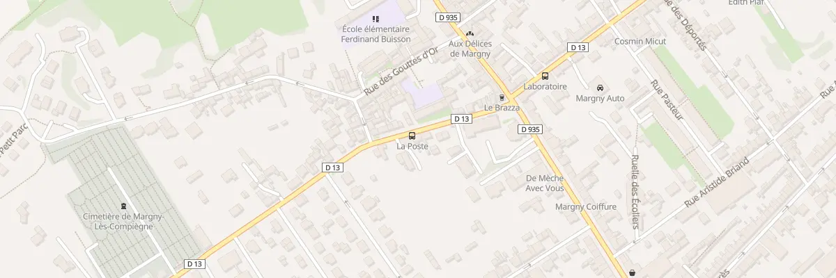 Plan du 107 Rue Louis Barthou à Margny-lès-Compiègne