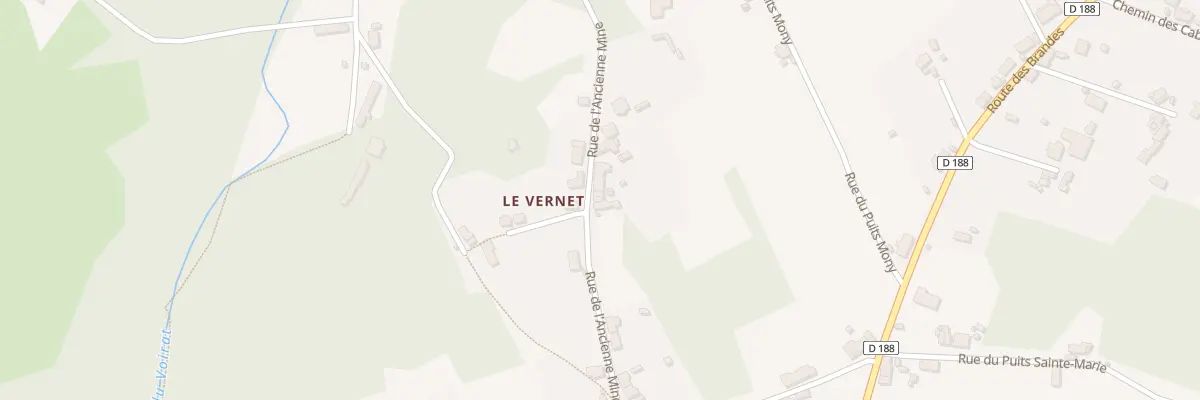 Plan du 14 Rue de l’Ancienne Mine à Montvicq