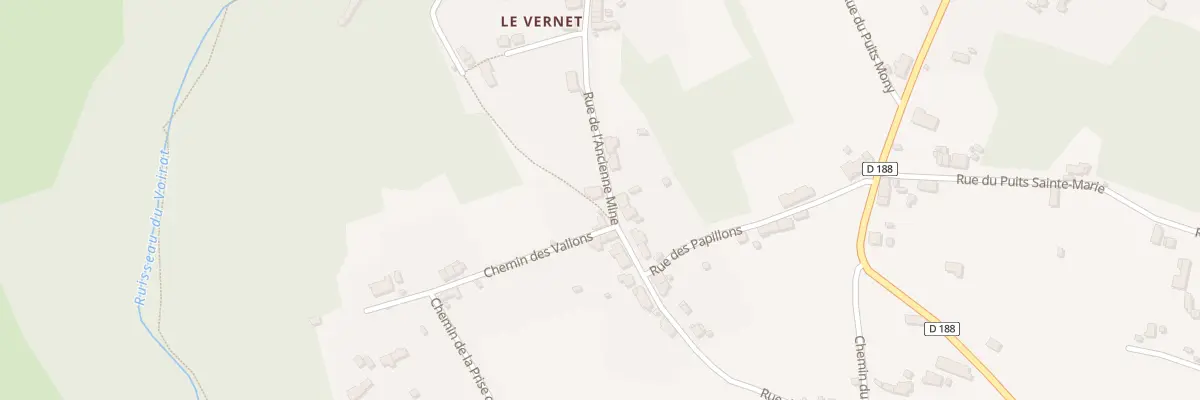 Plan du 5 Rue de l’Ancienne Mine à Montvicq