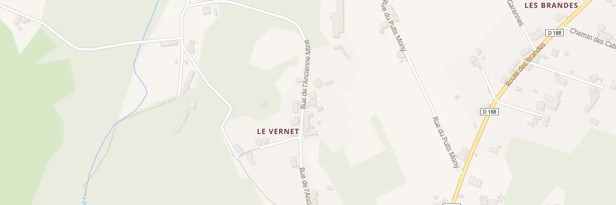 Plan du 20 Rue de l’Ancienne Mine à Montvicq
