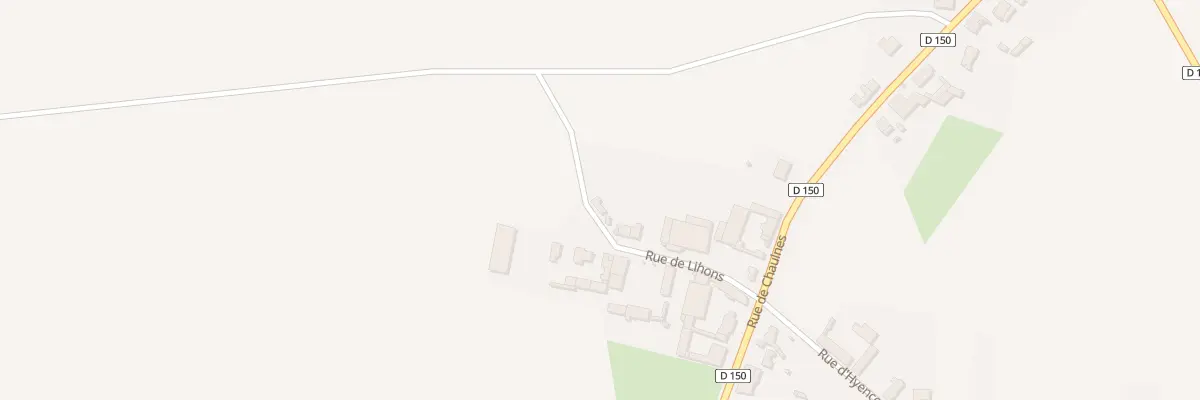 Plan du 4 Rue de Lihons à Ablaincourt-Pressoir