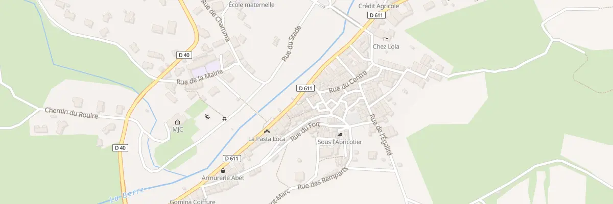 Plan du 21 Rue du Centre à Durban-Corbières